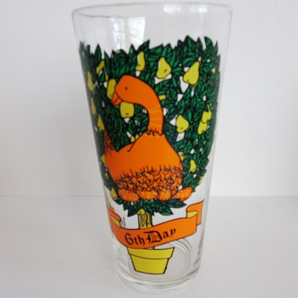 12 days of Christmas replacement glass 6th day BROCKWAY for Pepsi
